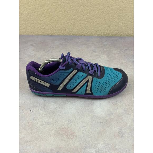 Xero HFS Womens Size 7.5 Shoes Blue Purple Zero Drop Barefoot Running Sneakers - Picture 7 of 13